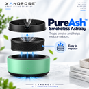PureAsh Smokeless Air-Purifying Ashtray