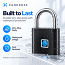 SecureTouch Smart Fingerprint Padlock