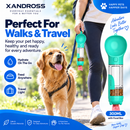 PawSip Go 3-in-1 Portable Pet Water & Food Dispenser