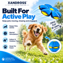 Interactive Dog Frisbee Toy for Outdoor Play