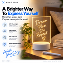 LED Note Board GlowBoard for Creative Notes and Messages