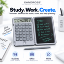 2-in-1 LCD Calculator for Easy Math and Everyday Use