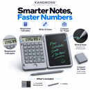 2-in-1 LCD Calculator for Easy Math and Everyday Use