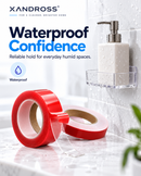 GripClear Transparent Double-Sided Mounting Tape