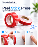 GripClear Transparent Double-Sided Mounting Tape