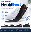 Shoe Sole Booster Insoles for Added Height and Comfort