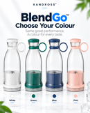 BlendGo Portable 6-Blade Smoothie Blender
