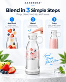 BlendGo Portable 6-Blade Smoothie Blender